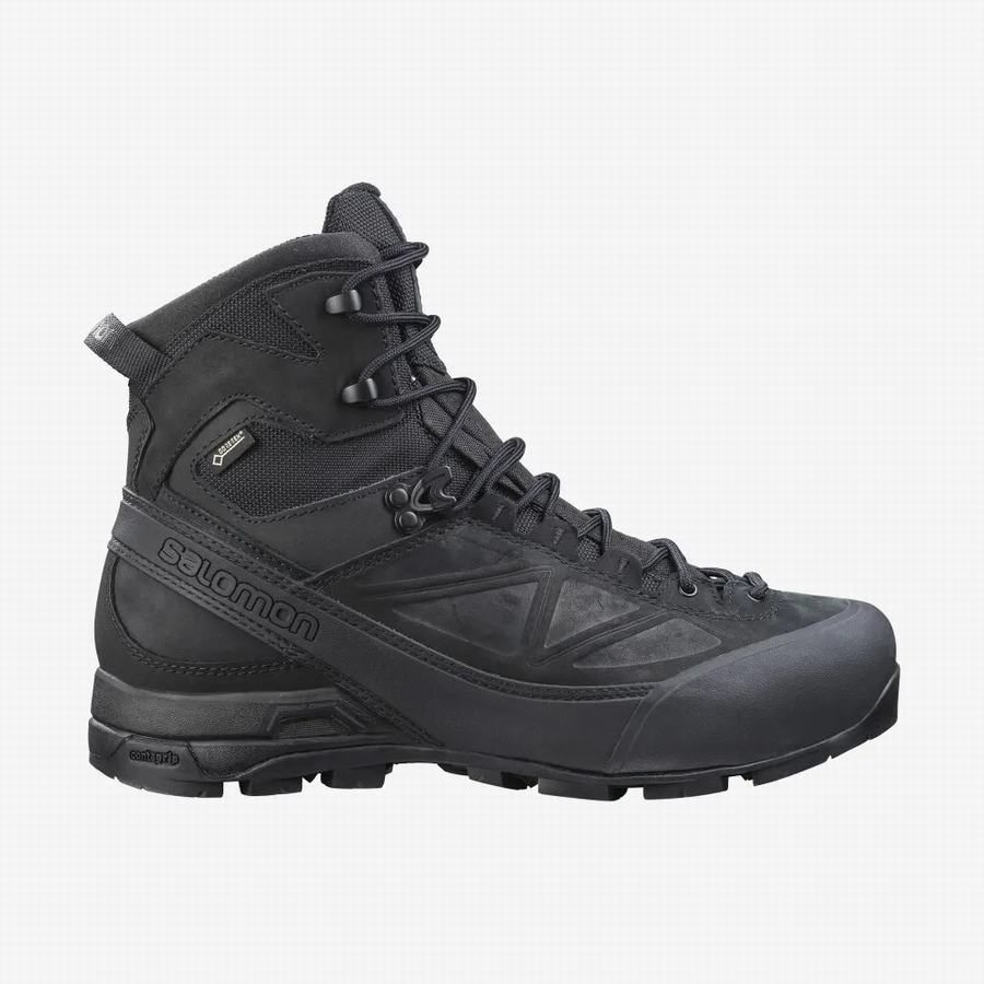 Salomon X Alp Gore-tex Forces Tactische Laarzen Heren Zwart (IGY4386FO)